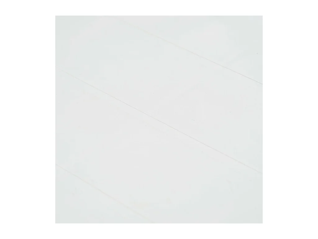 Table de jardin Blanc 220x90x72 cm Plastique Aspect de rotin