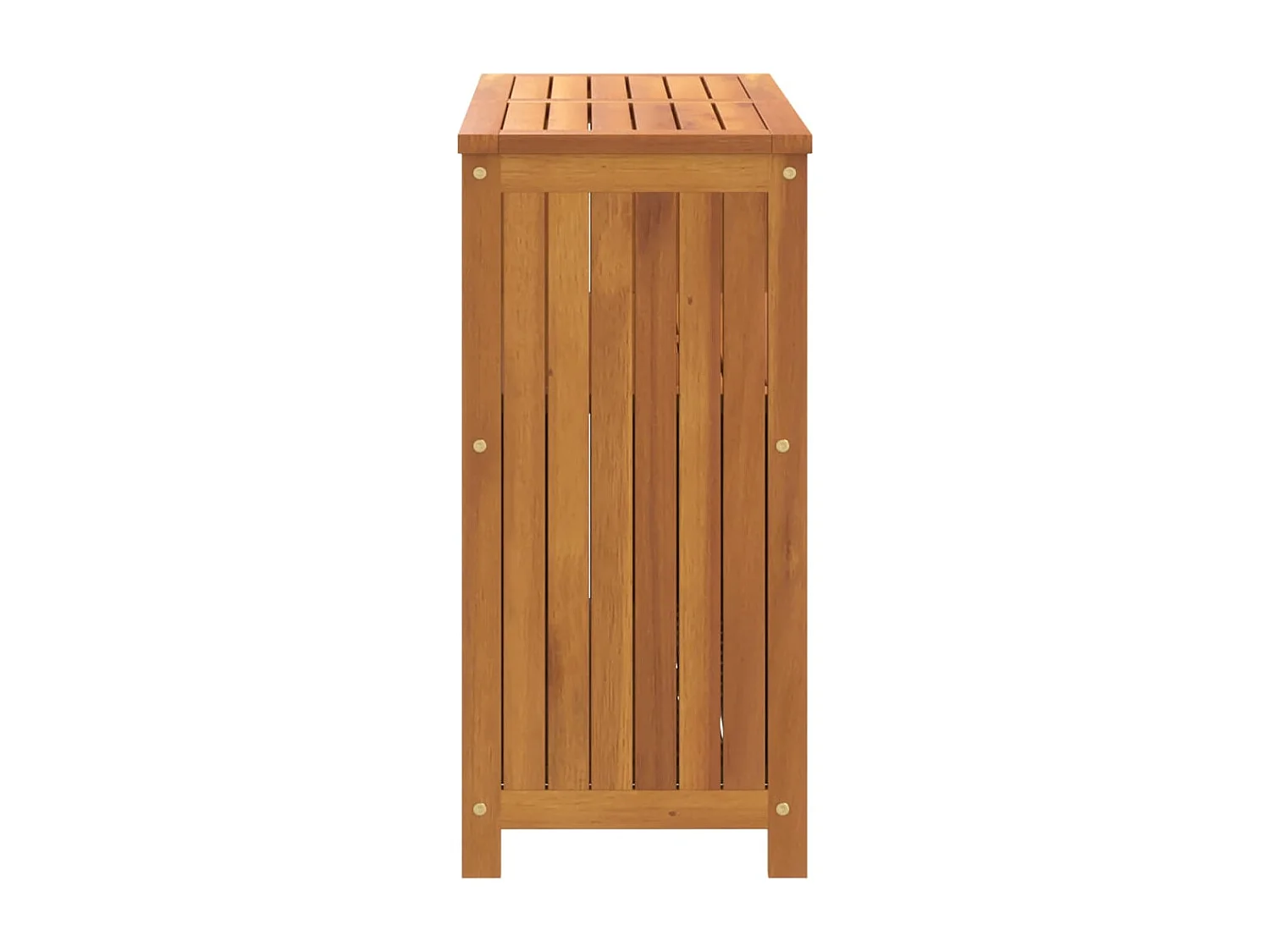Table console de jardin 80x35x75 cm bois massif d'acacia