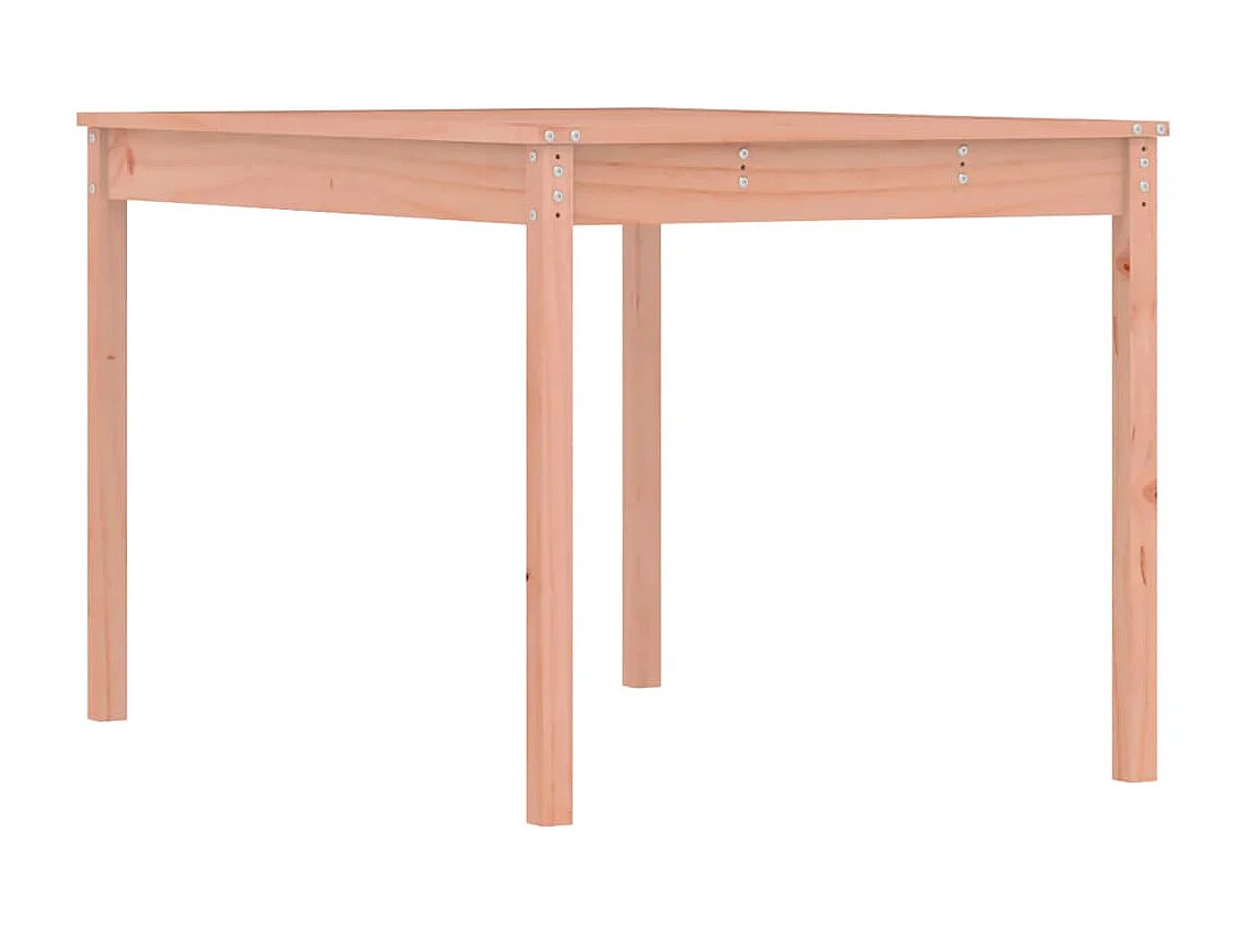 Table de jardin 121x82,5x76 cm bois massif de douglas