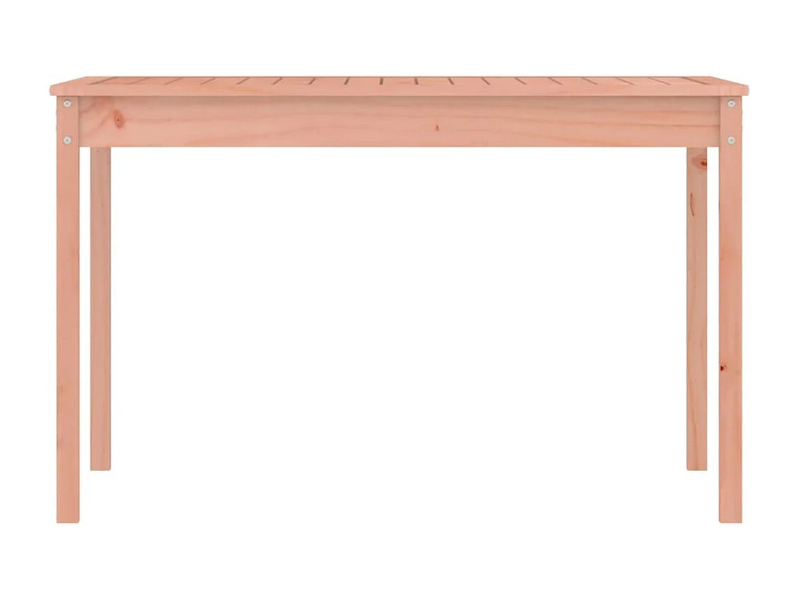 Table de jardin 121x82,5x76 cm bois massif de douglas