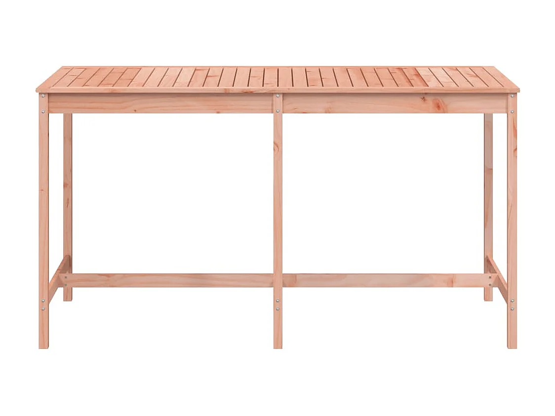 Table de jardin 203,5x90x110 cm bois massif de douglas