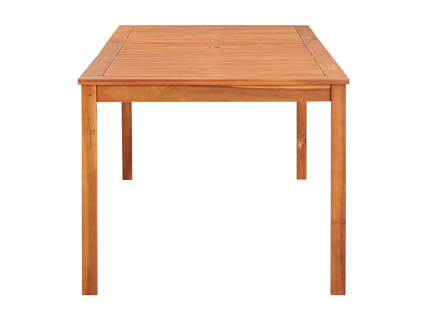 Table de jardin 215x90x74 cm Bois d'acacia massif