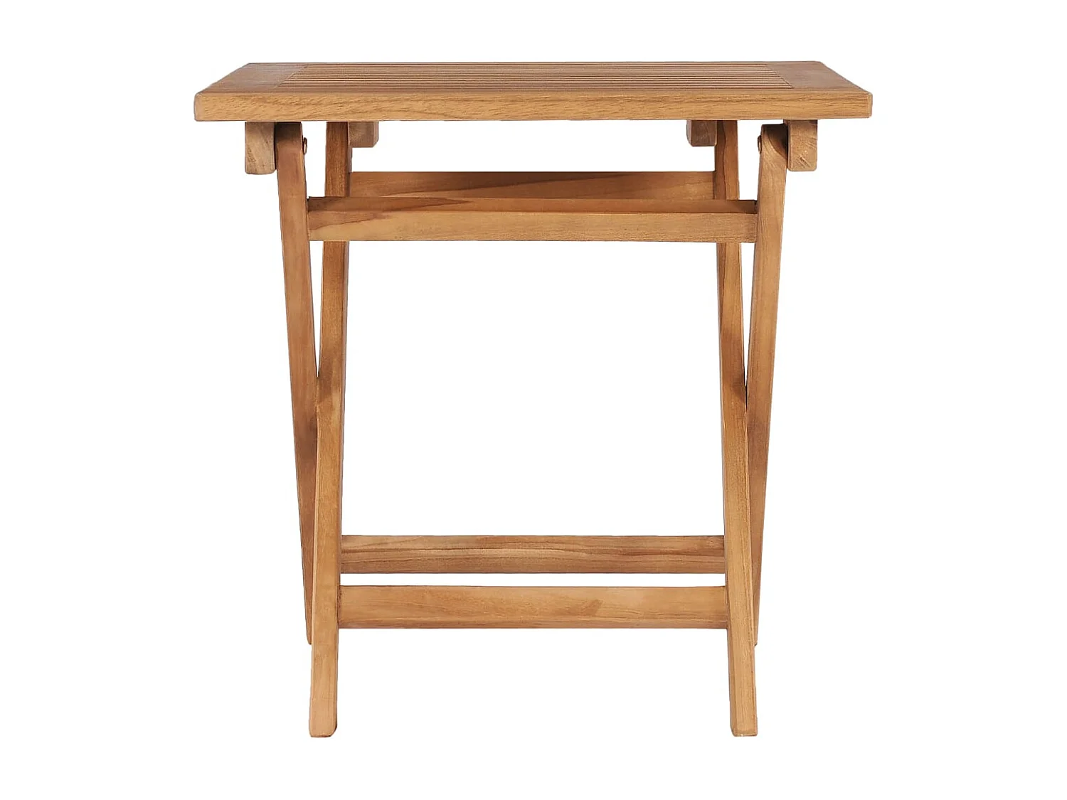 Table pliable de jardin 45x45x45 cm Bois de teck solide