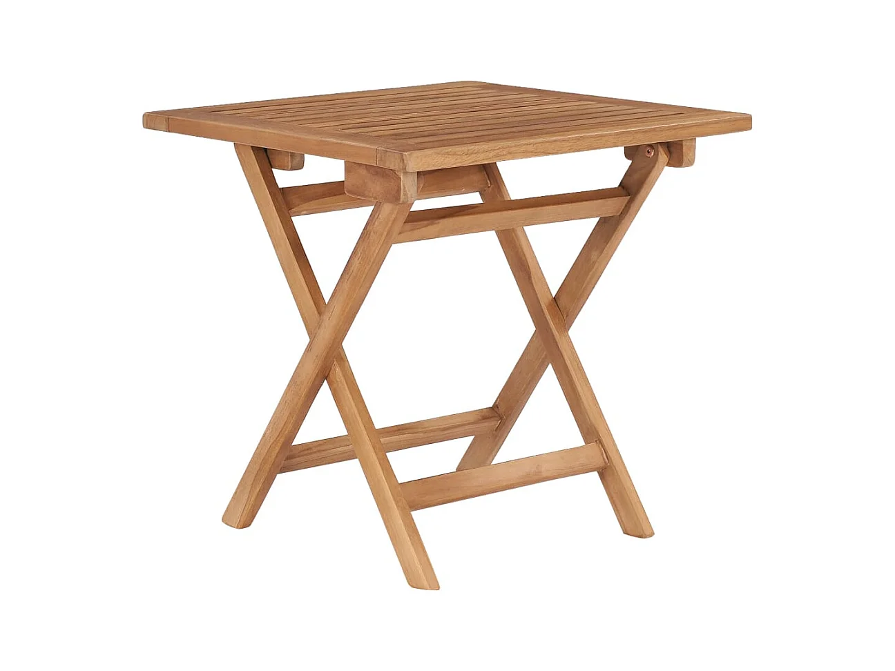 Table pliable de jardin 45x45x45 cm Bois de teck solide