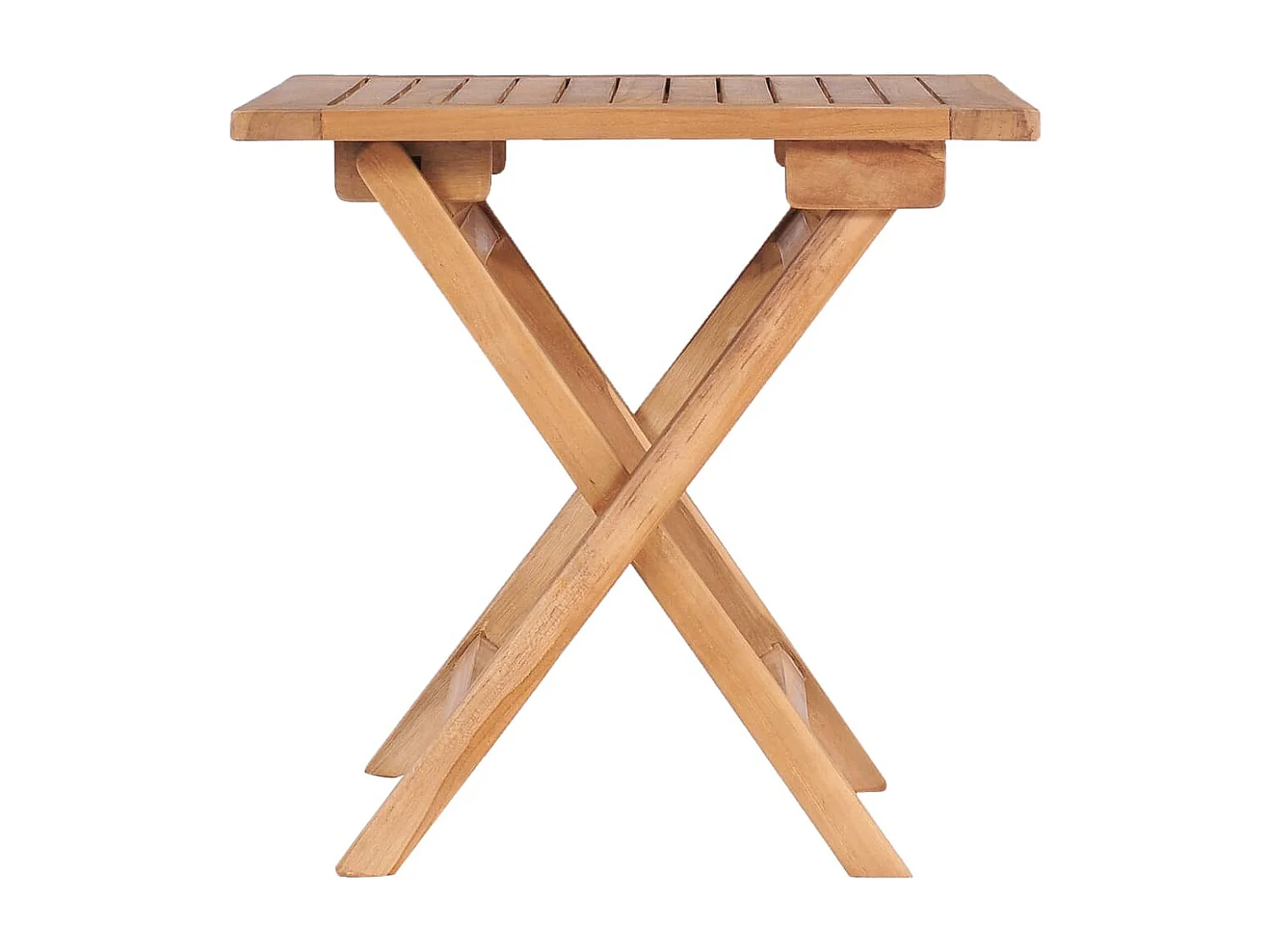 Table pliable de jardin 45x45x45 cm Bois de teck solide