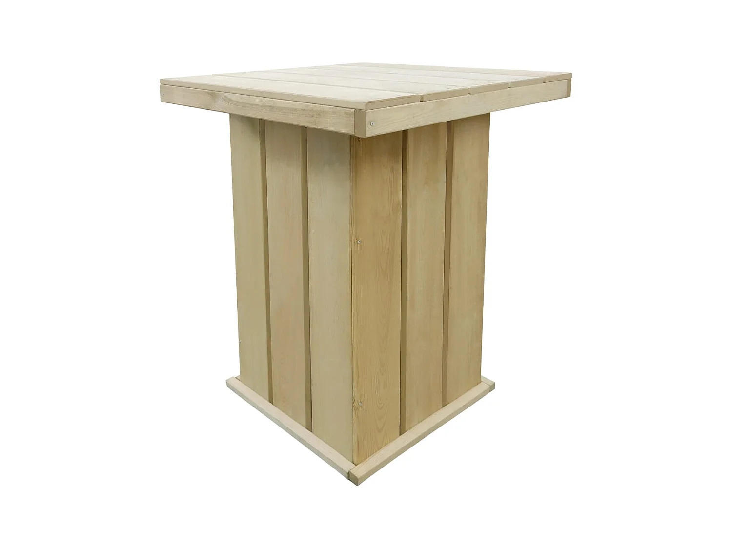 Mesa de bar 75x75x110 cm pinho impregnado