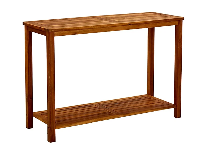 Tuinwandtafel 110x40x75 cm massief acaciahout