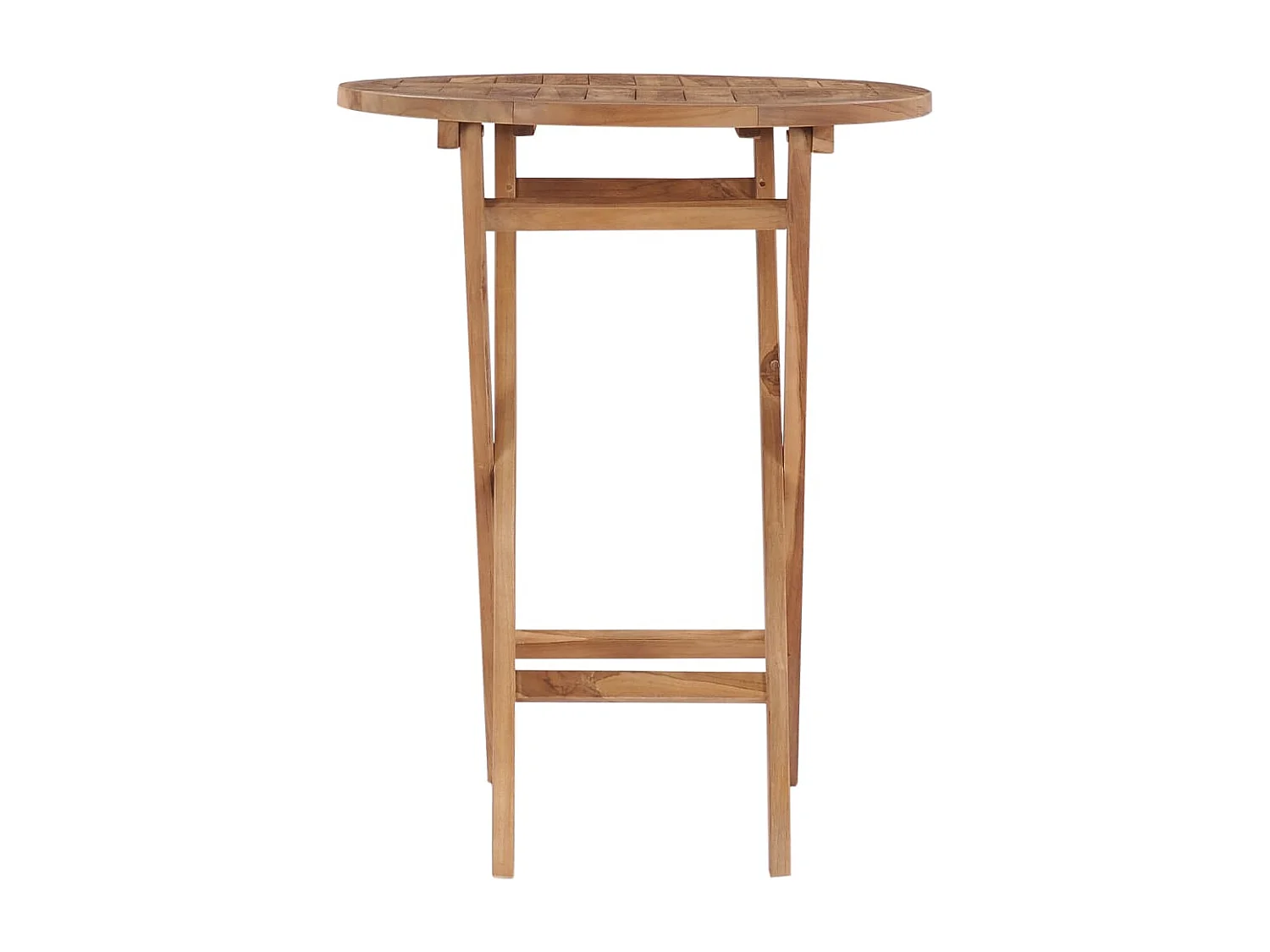 Table pliable de jardin 60 cm Bois de teck solide