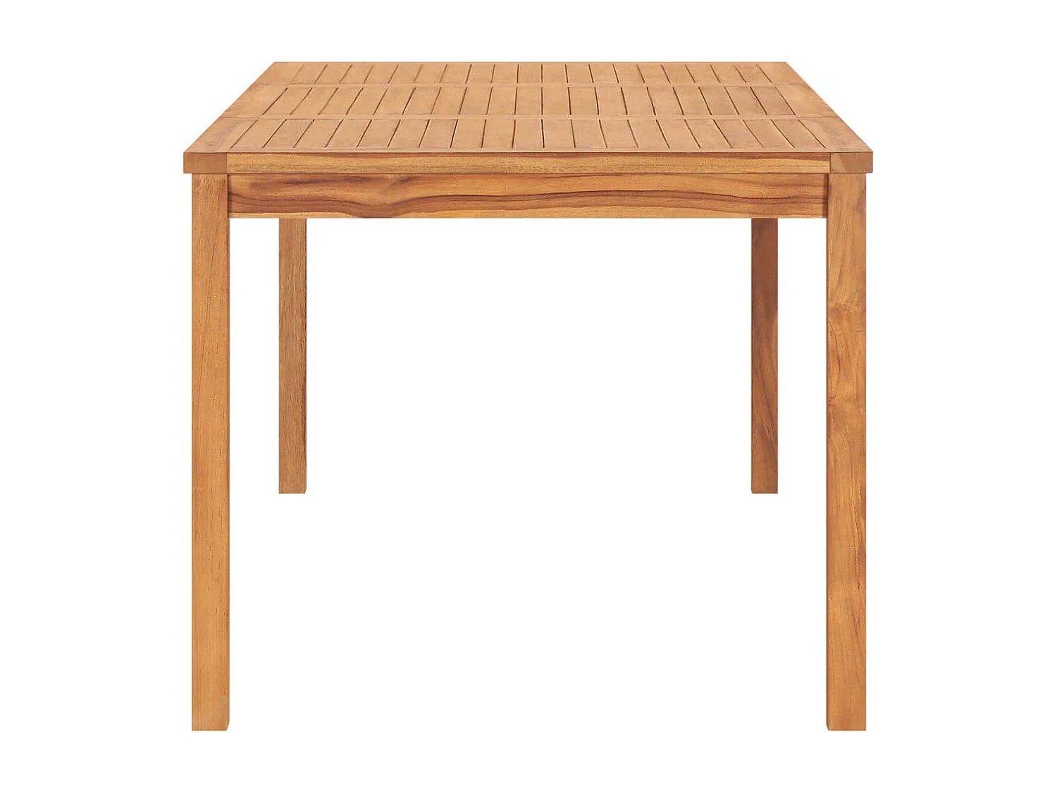 Table à dîner de jardin 180x90x77 cm Bois de teck solide