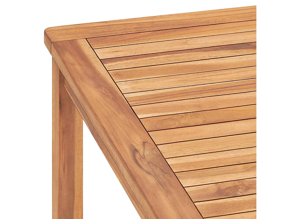 Table à dîner de jardin 180x90x77 cm Bois de teck solide