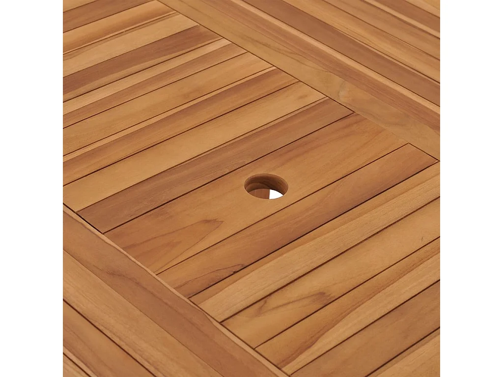 Table de jardin 150x76 cm Bois de teck solide