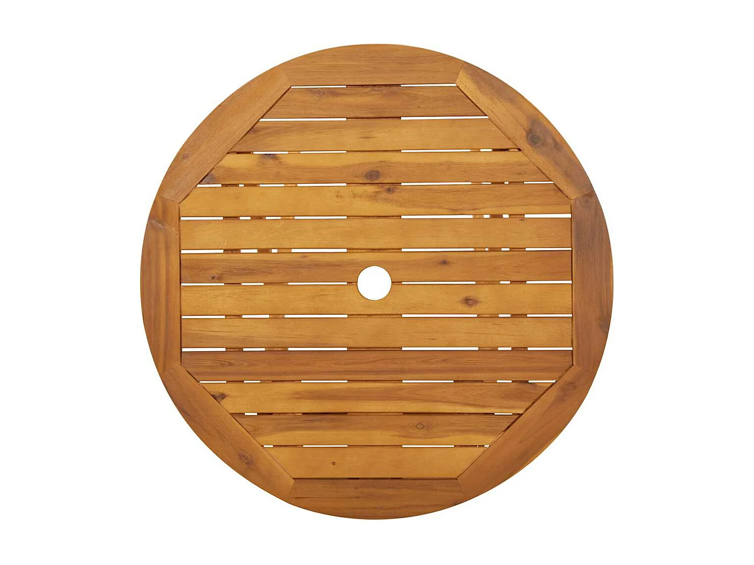 Table pliable de jardin 70 cm Bois d'acacia solide