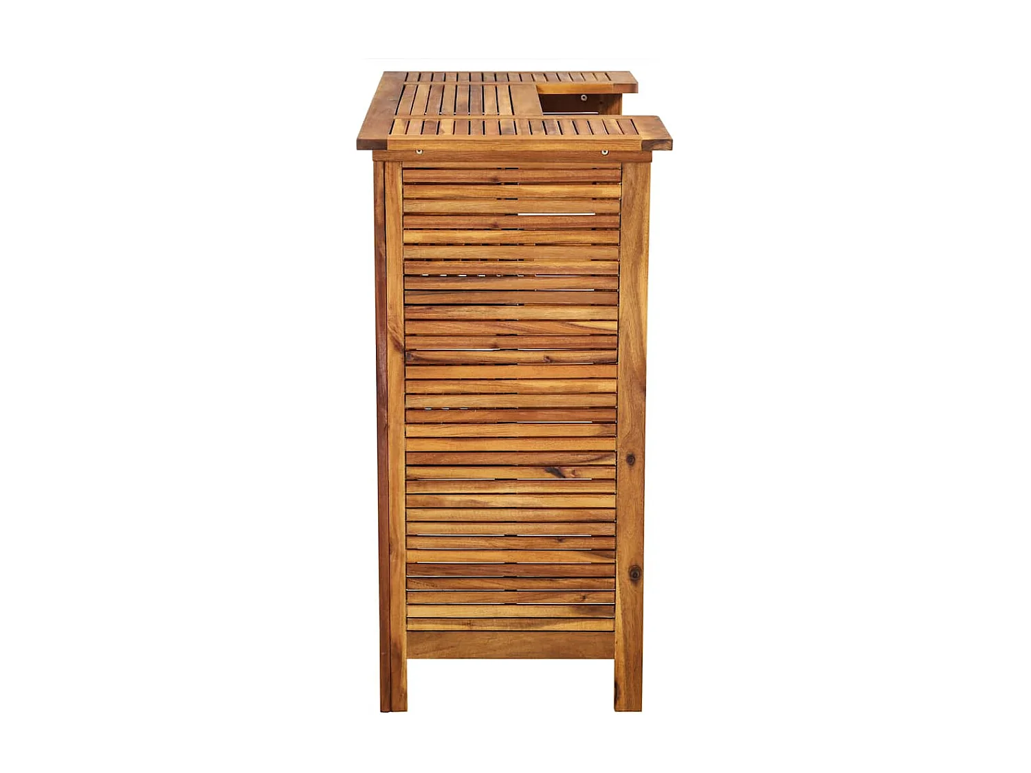 Mesa de bar 110x50x105 cm madeira de acácia maciça