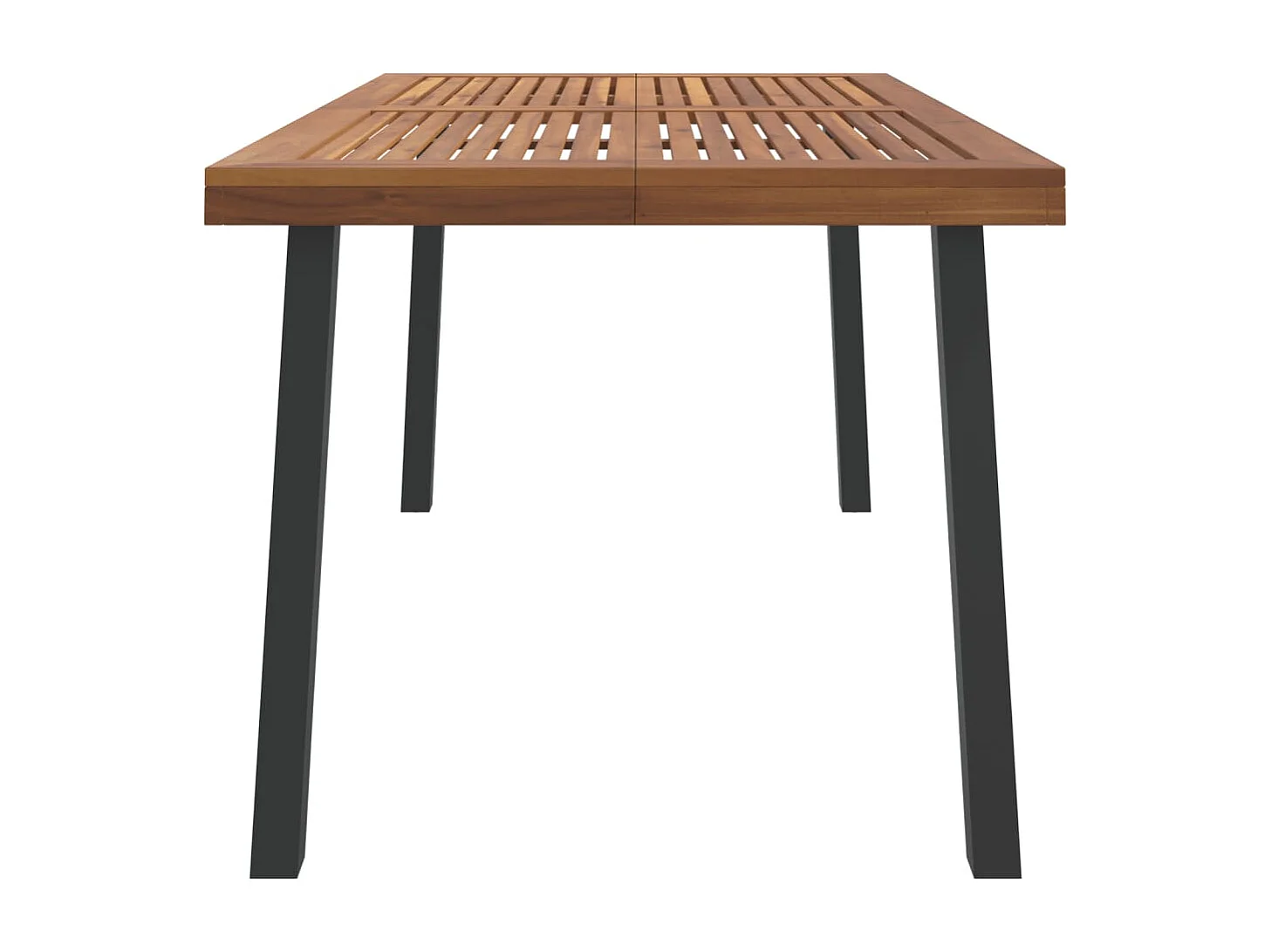 Table de jardin 150x90x75 cm Bois d'acacia solide