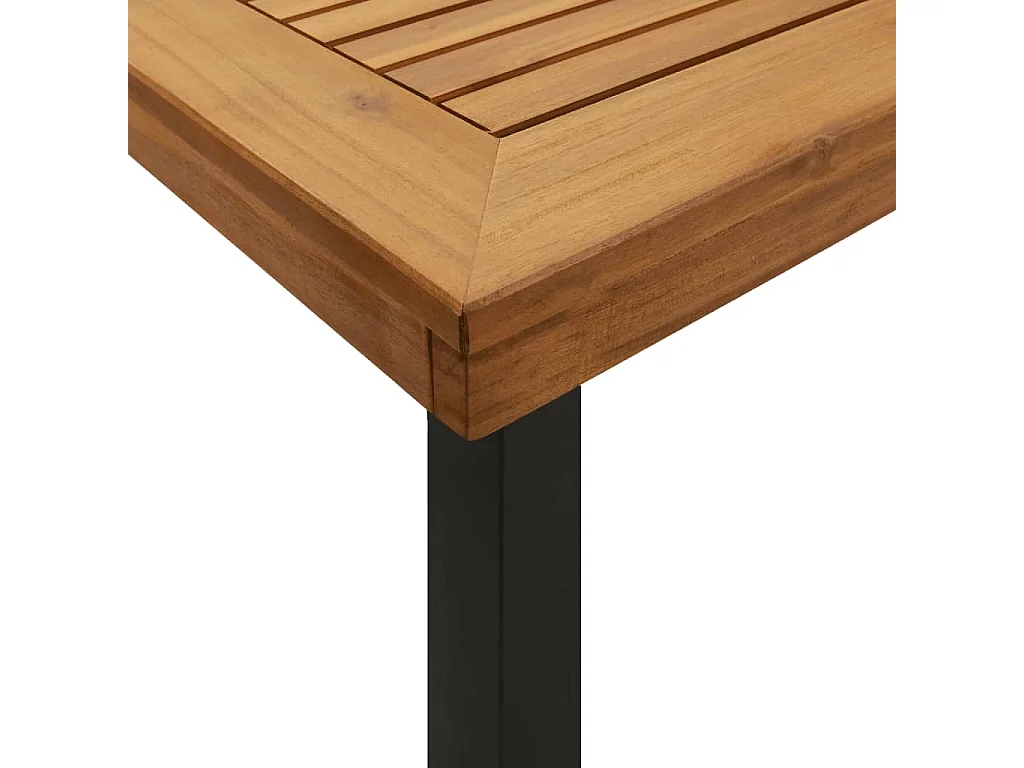 Table de jardin 150x90x75 cm Bois d'acacia solide
