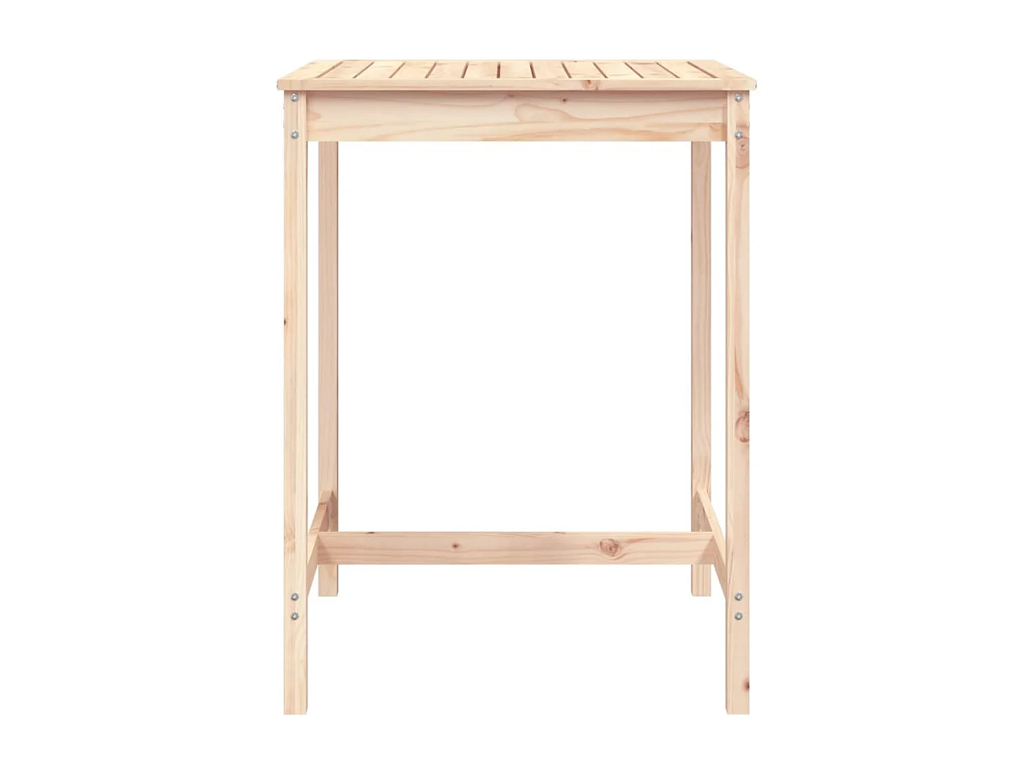 Tuintafel 82,5x82,5x110 cm massief grenenhout