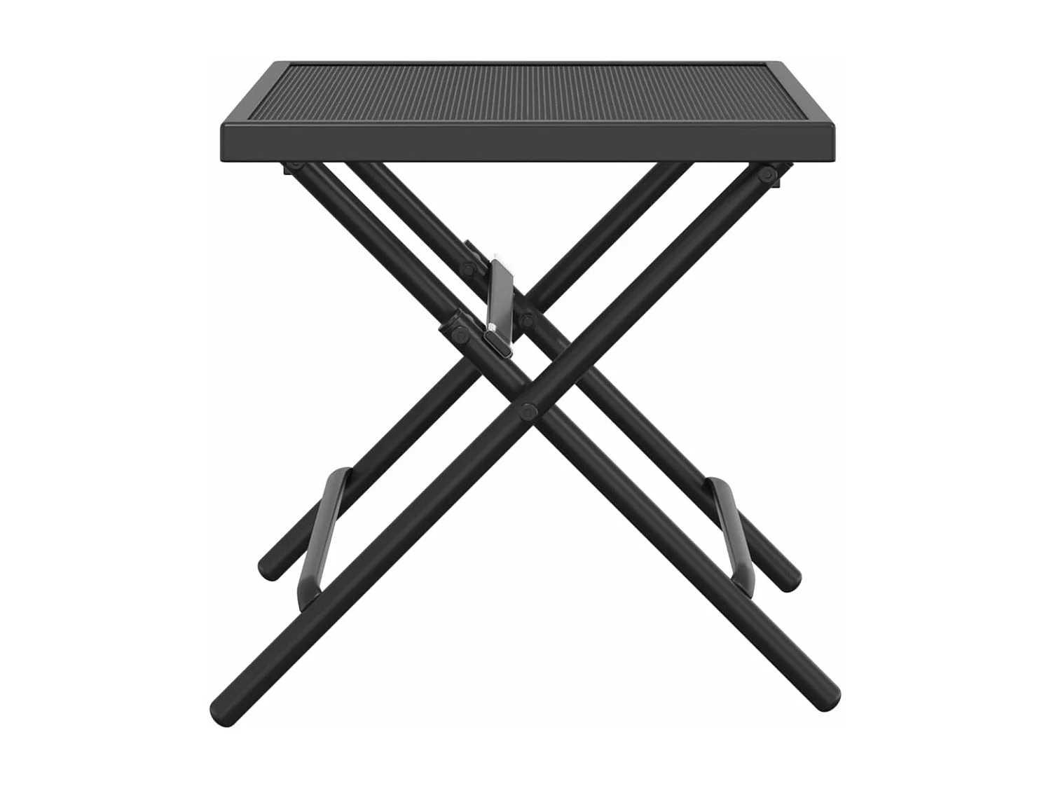 Table de jardin pliable anthracite 38x38x38 cm Treillis d'acier
