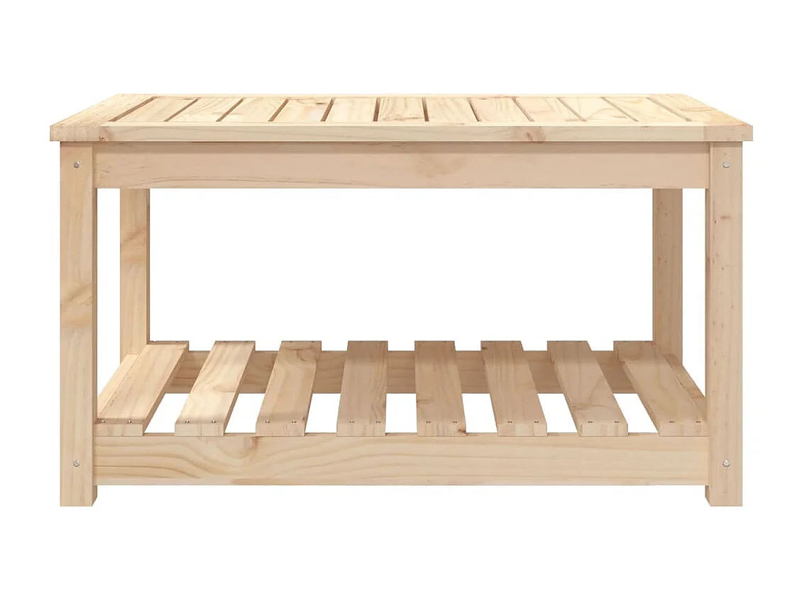 Table de jardin 82,5x50,5x45 cm bois massif de pin