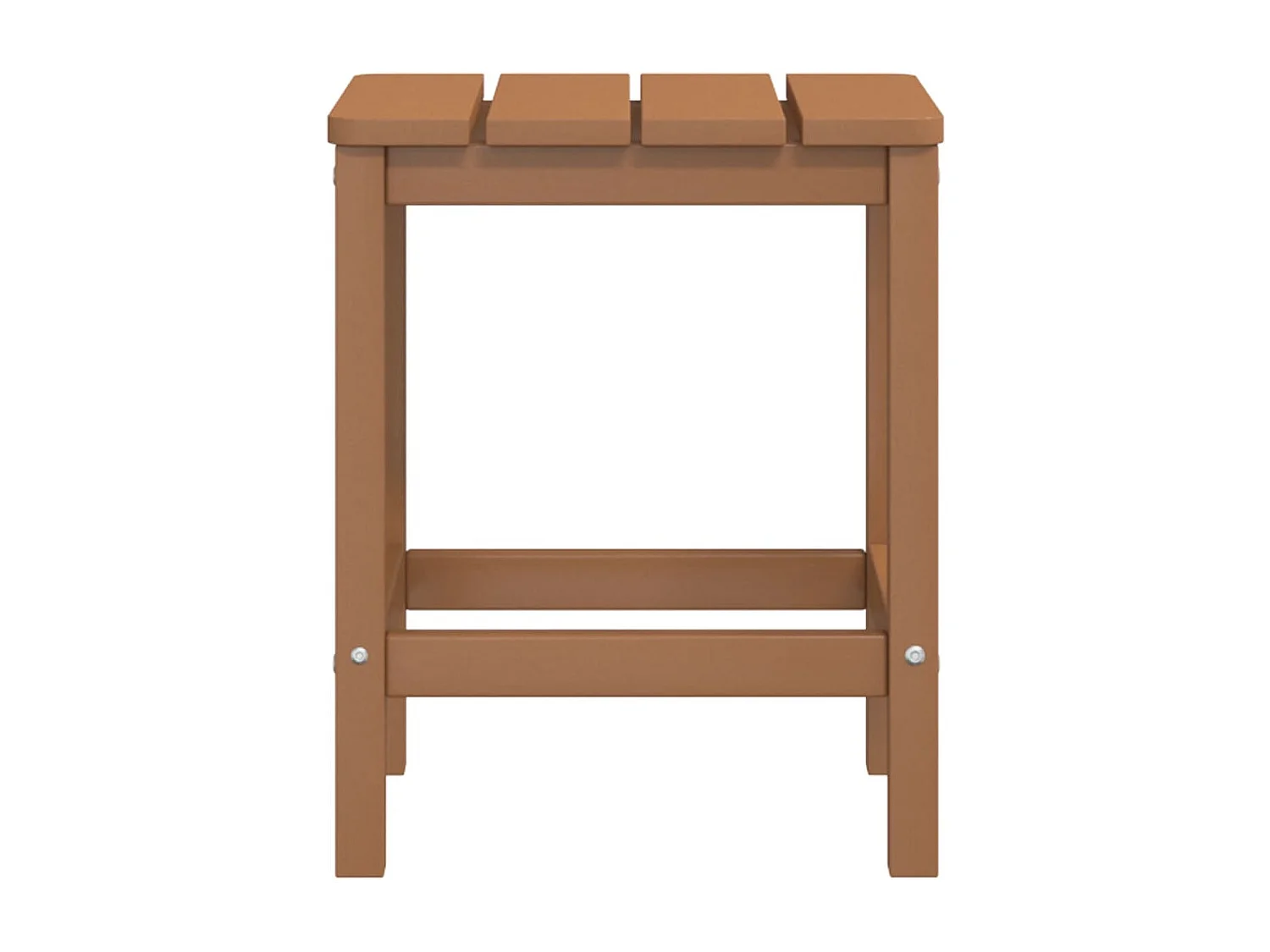 Tuintafel Adirondack 38x38x46 cm HDPE bruin