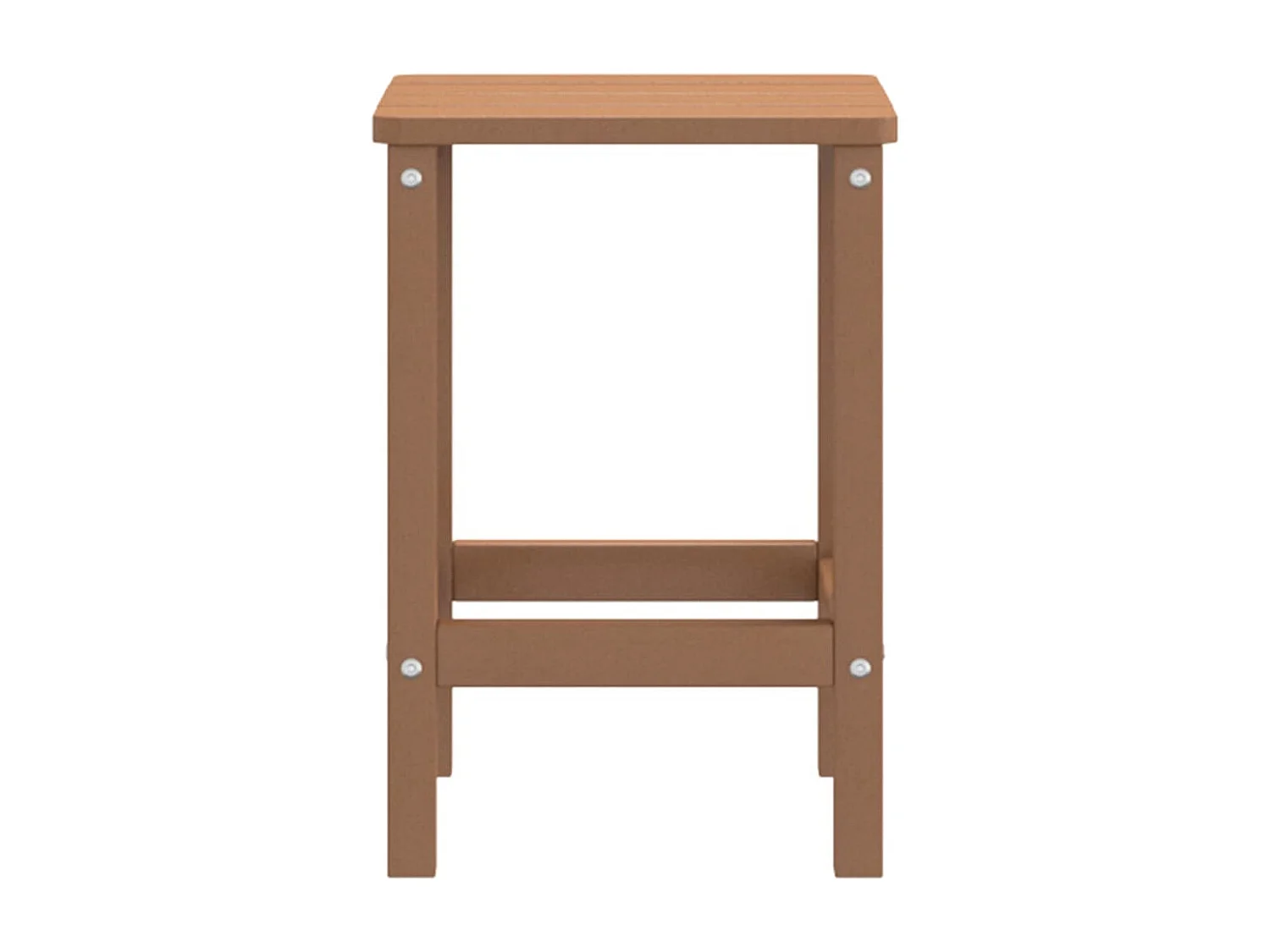 Table de jardin Adirondack Marron 38x38x46 cm PEHD