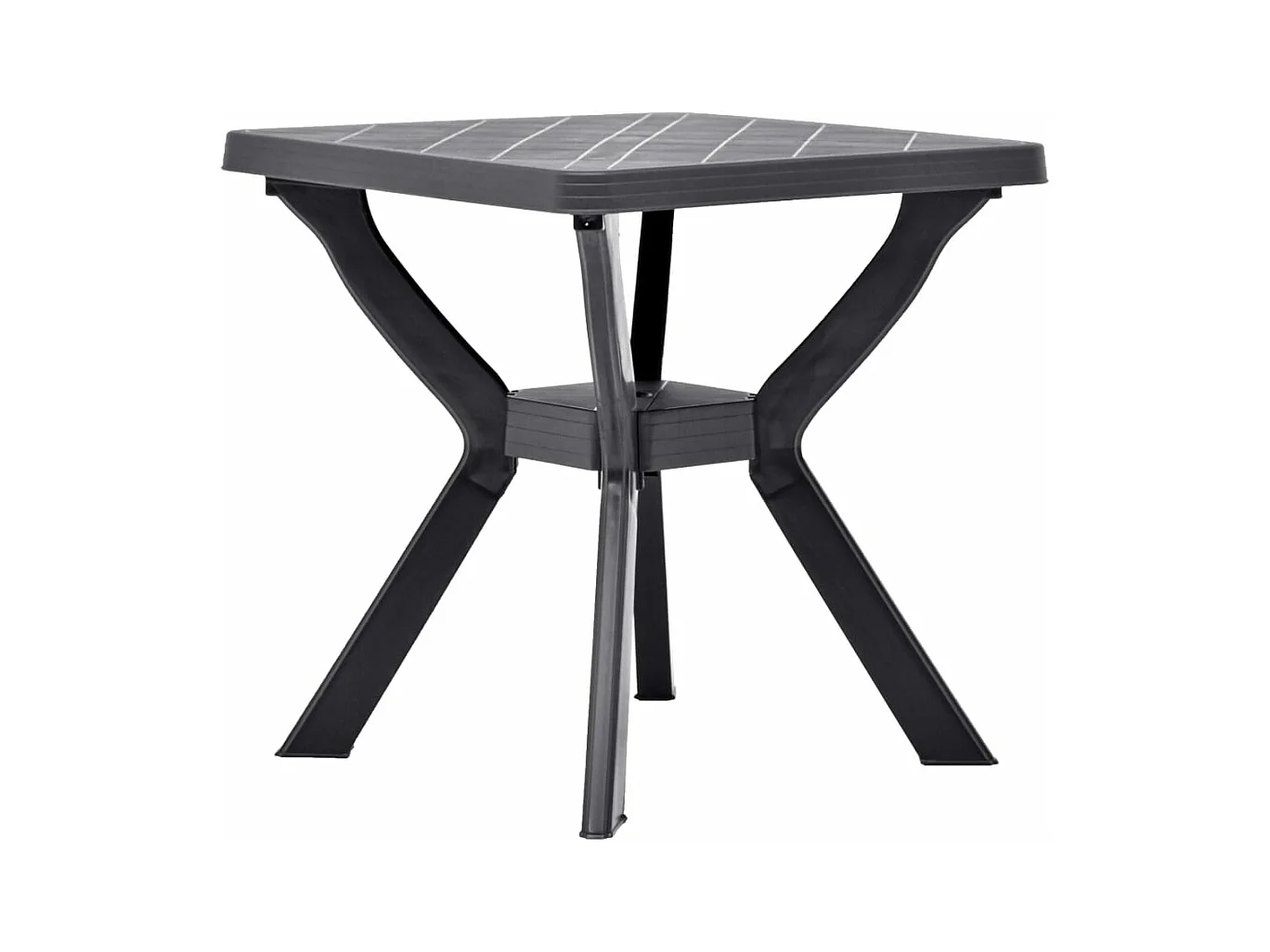 Table de bistro Anthracite 70x70x72 cm Plastique
