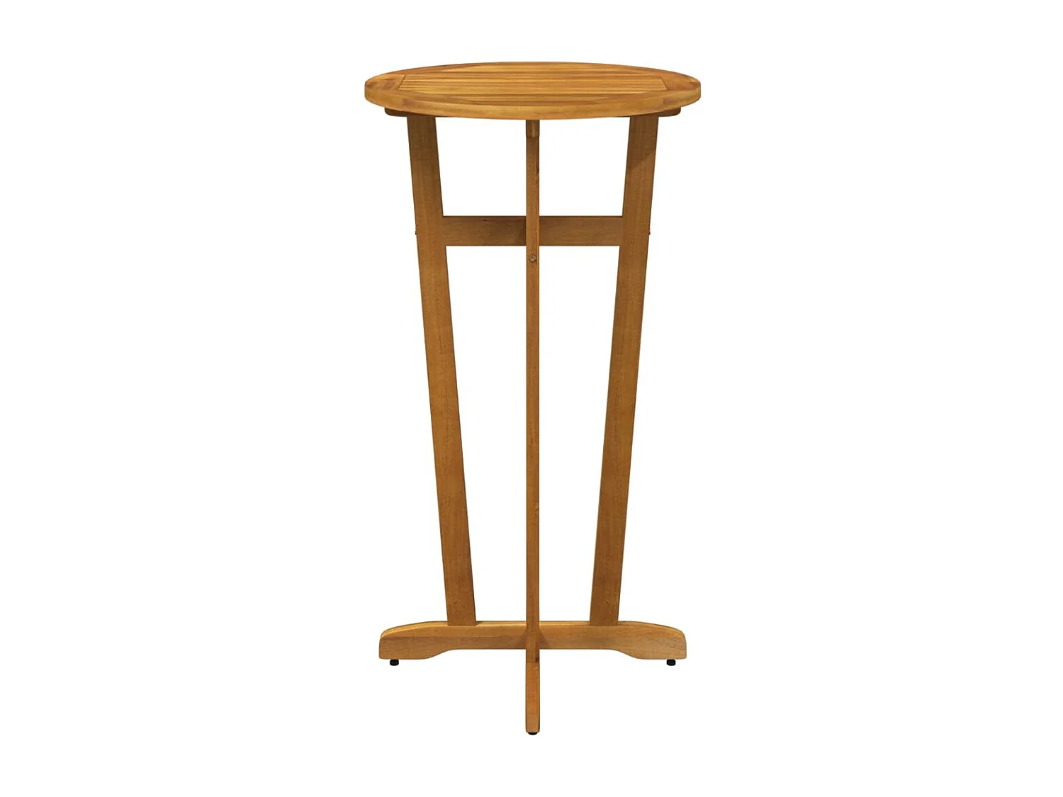 Tuinbartafel Ø 60x105 cm massief acaciahout