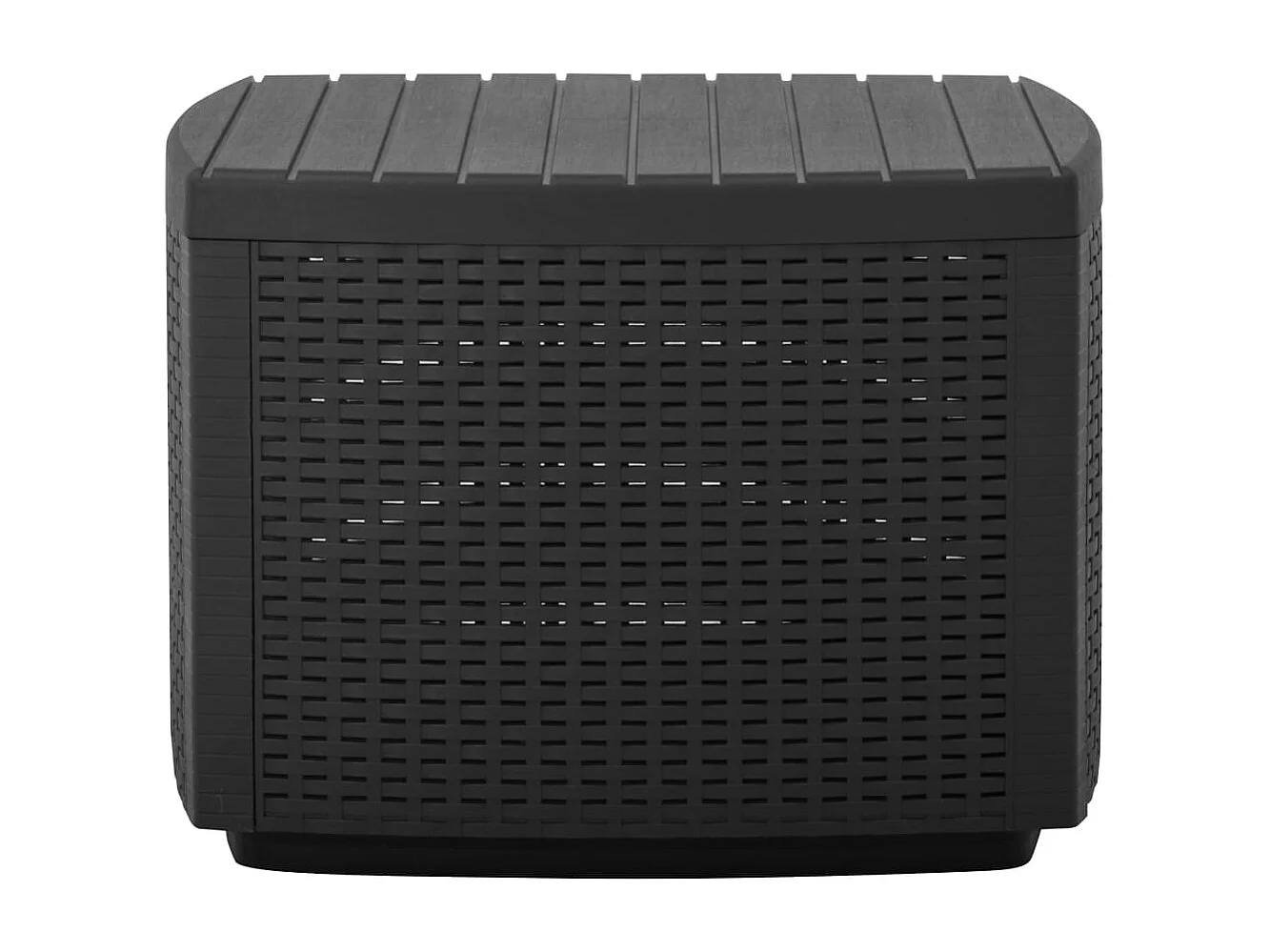 Table de jardin Gris 53x53x40 cm Plastique