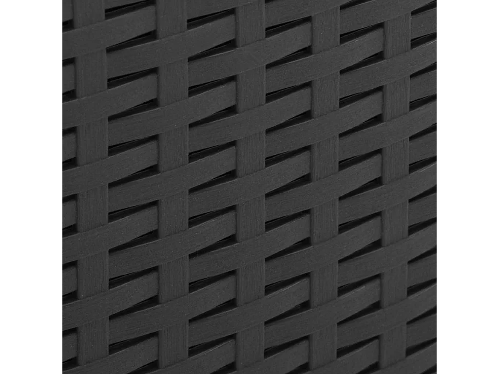 Table de jardin Gris 53x53x40 cm Plastique