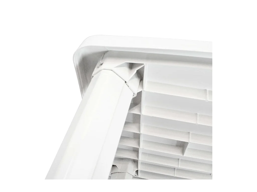 Table de jardin Blanc 101 x 68 x 72 cm Plastique