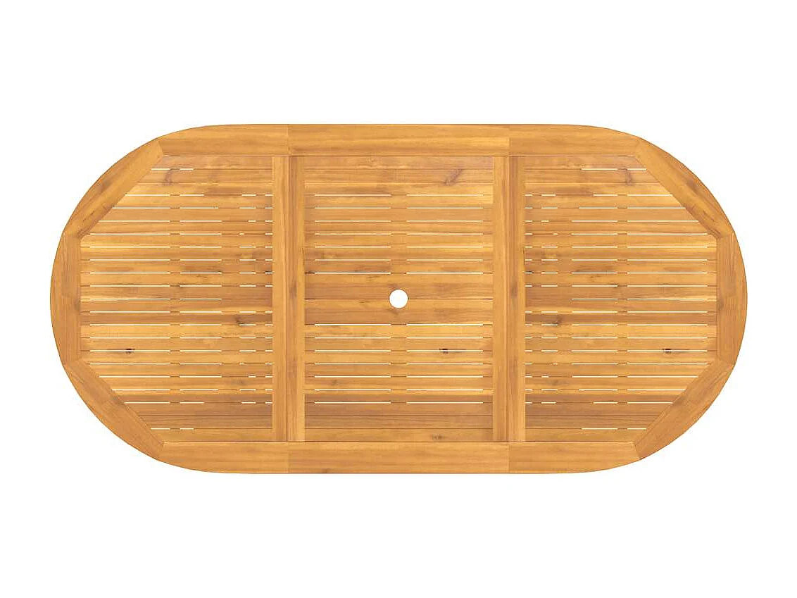 Table extensible de jardin 110-160x80x75 cm bois de teck solide