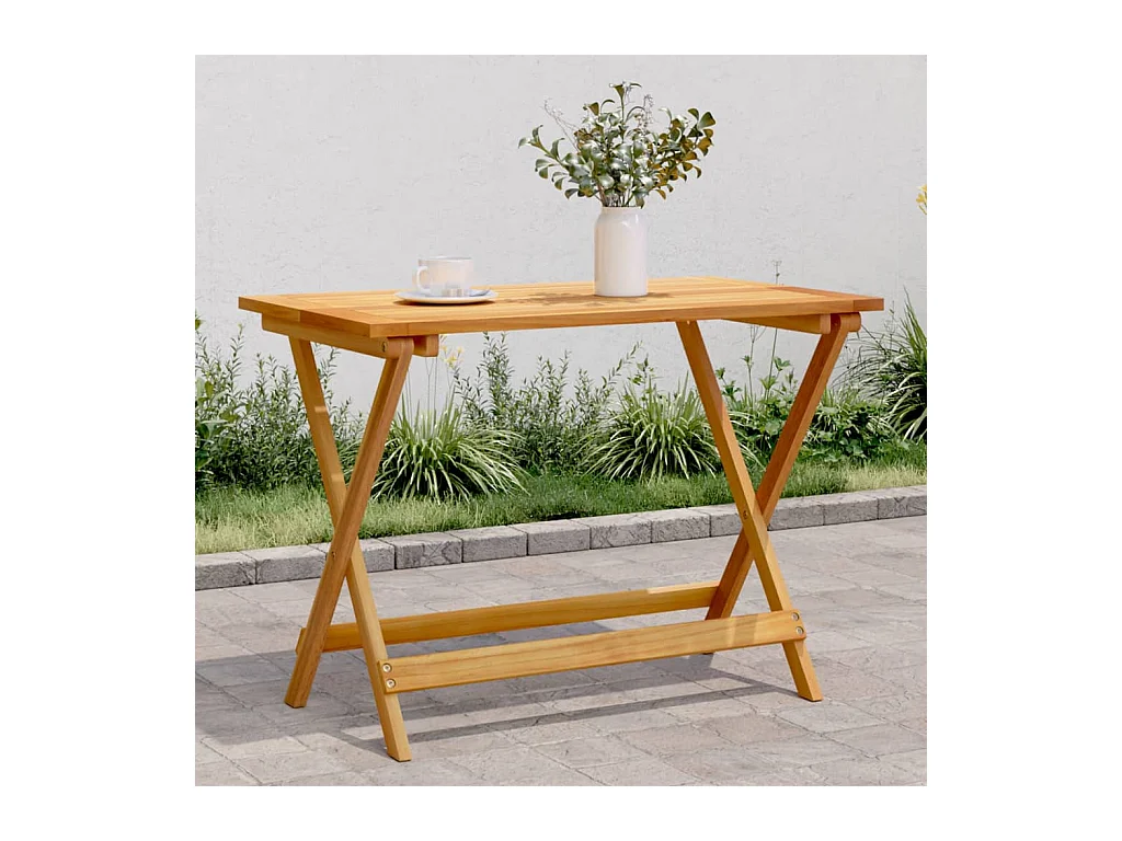 Tuintafel inklapbaar 90x52,5x65 cm massief acaciahout