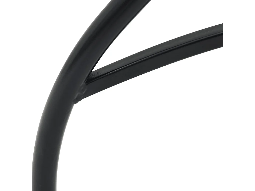 Bistrotafel mozaïek Ø50x70 cm keramiek terracottakleurig en wit