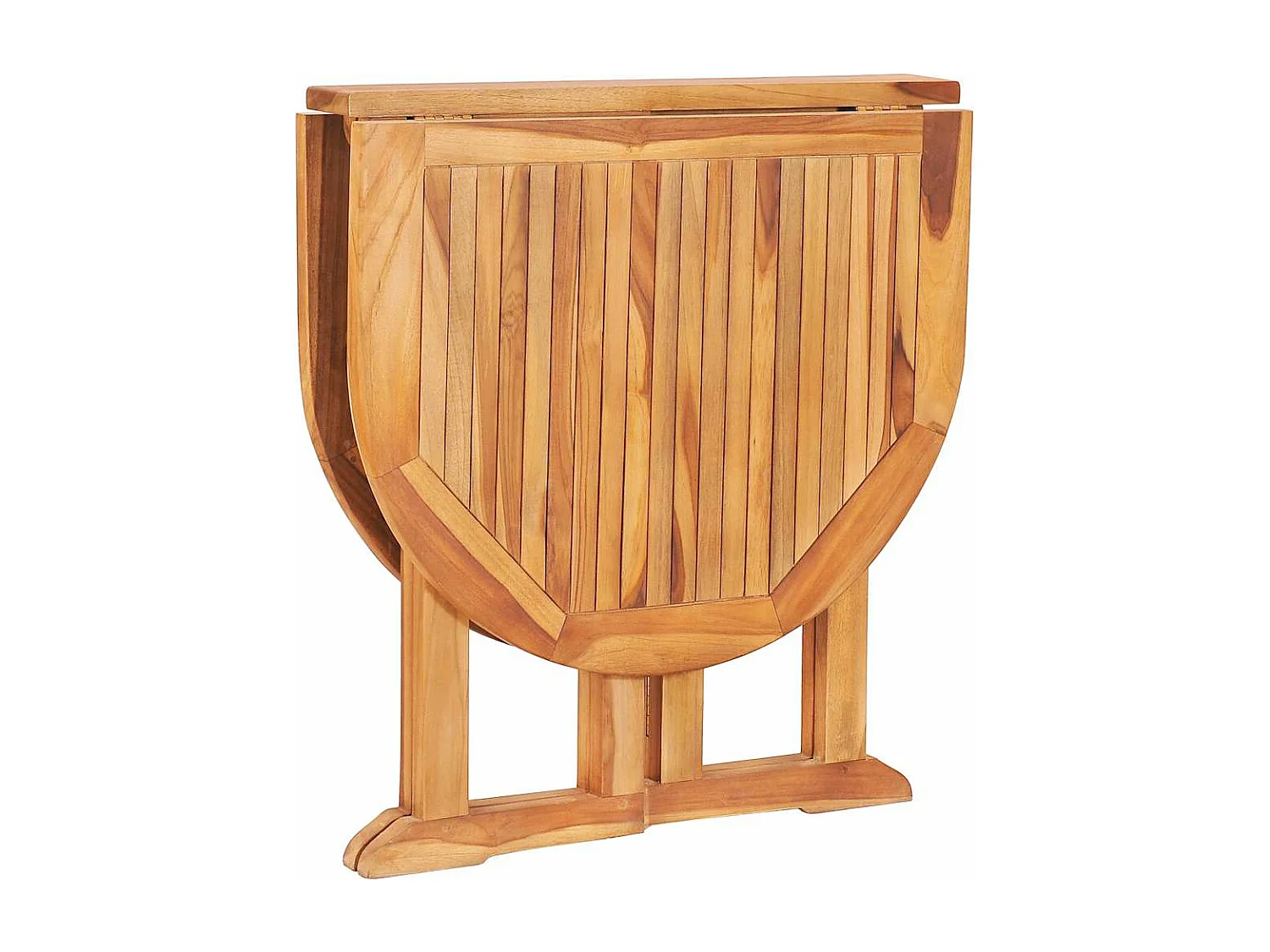 Table pliable de jardin papillon 120x70x75 cm Bois teck solide