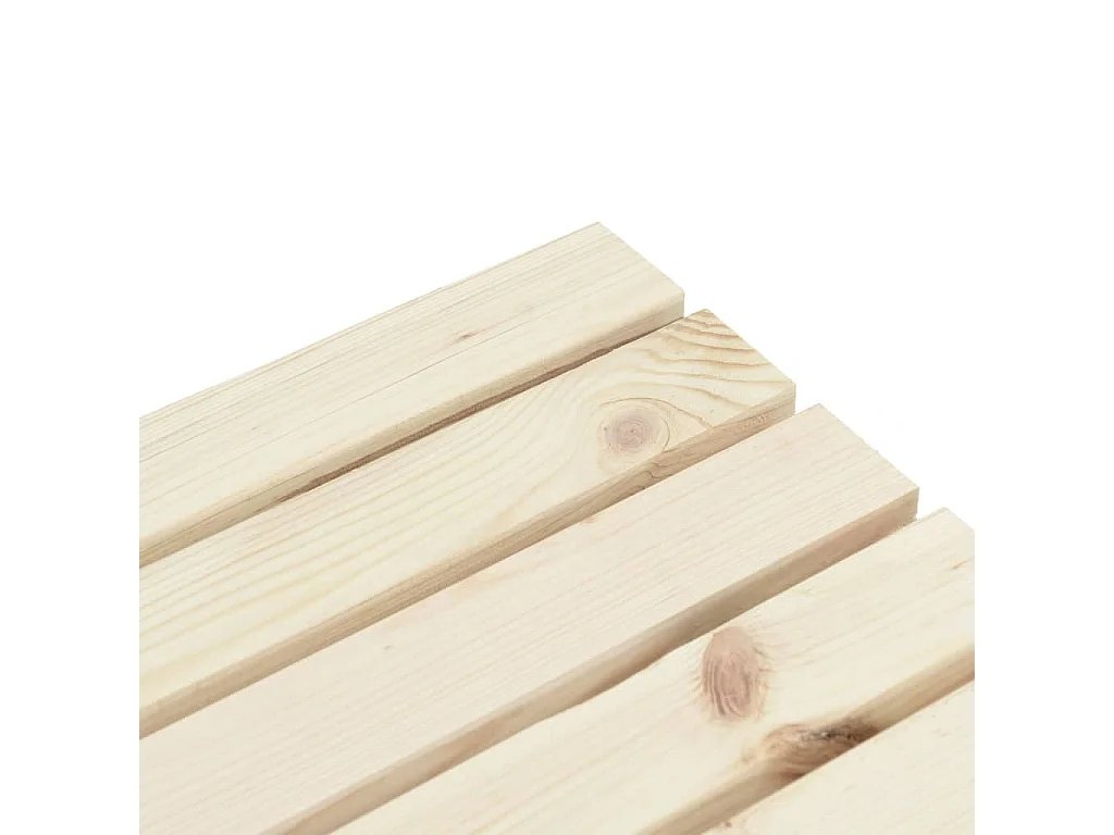 Table de jardin 115x55x65 cm bois de sapin massif