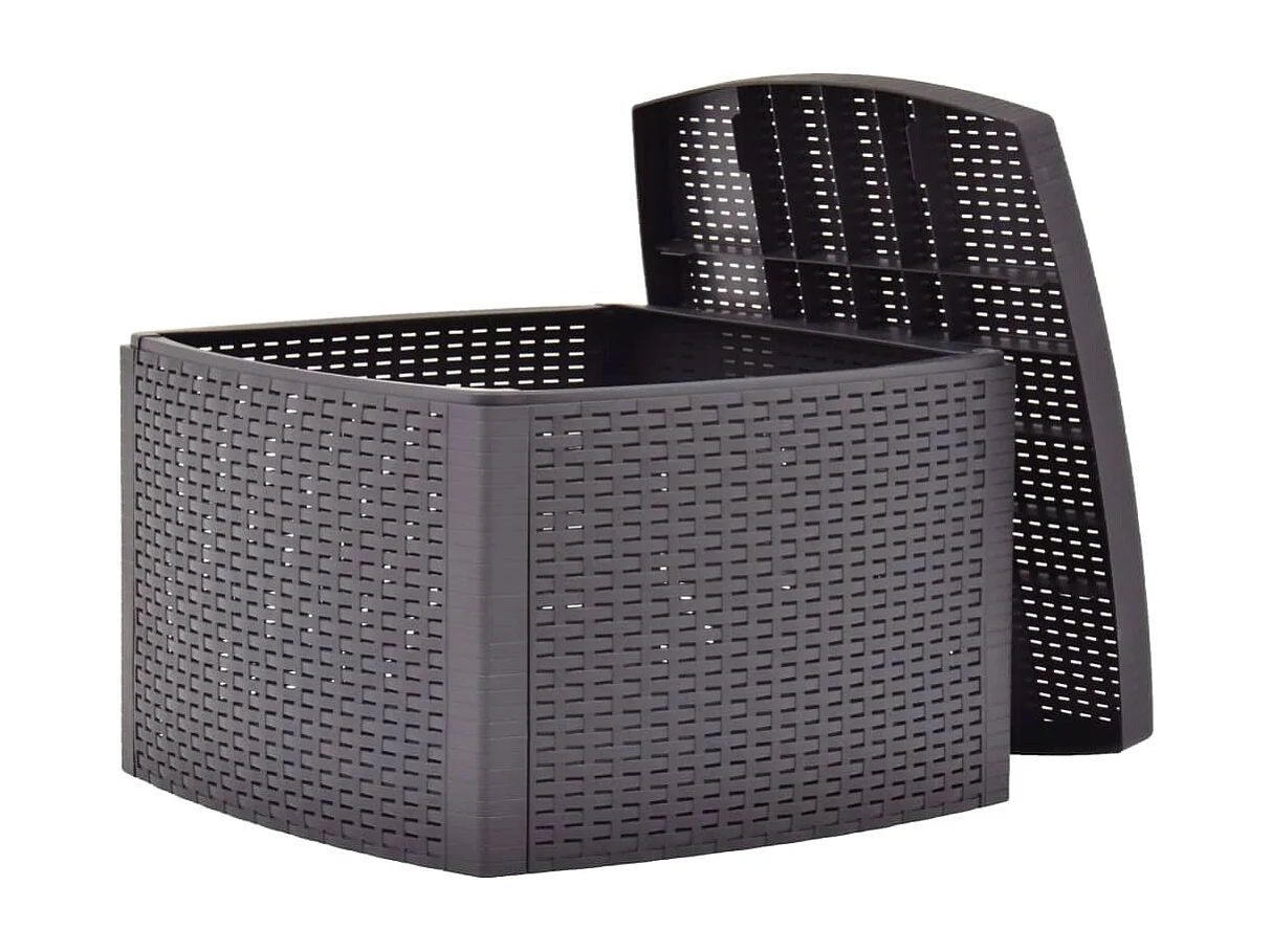 Table d'appoint Mocha 54x54x36,5 cm Plastique