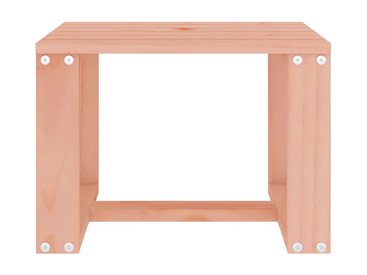 Mesa de apoio p/ jardim 40x38x28,5 cm madeira de douglas maciça