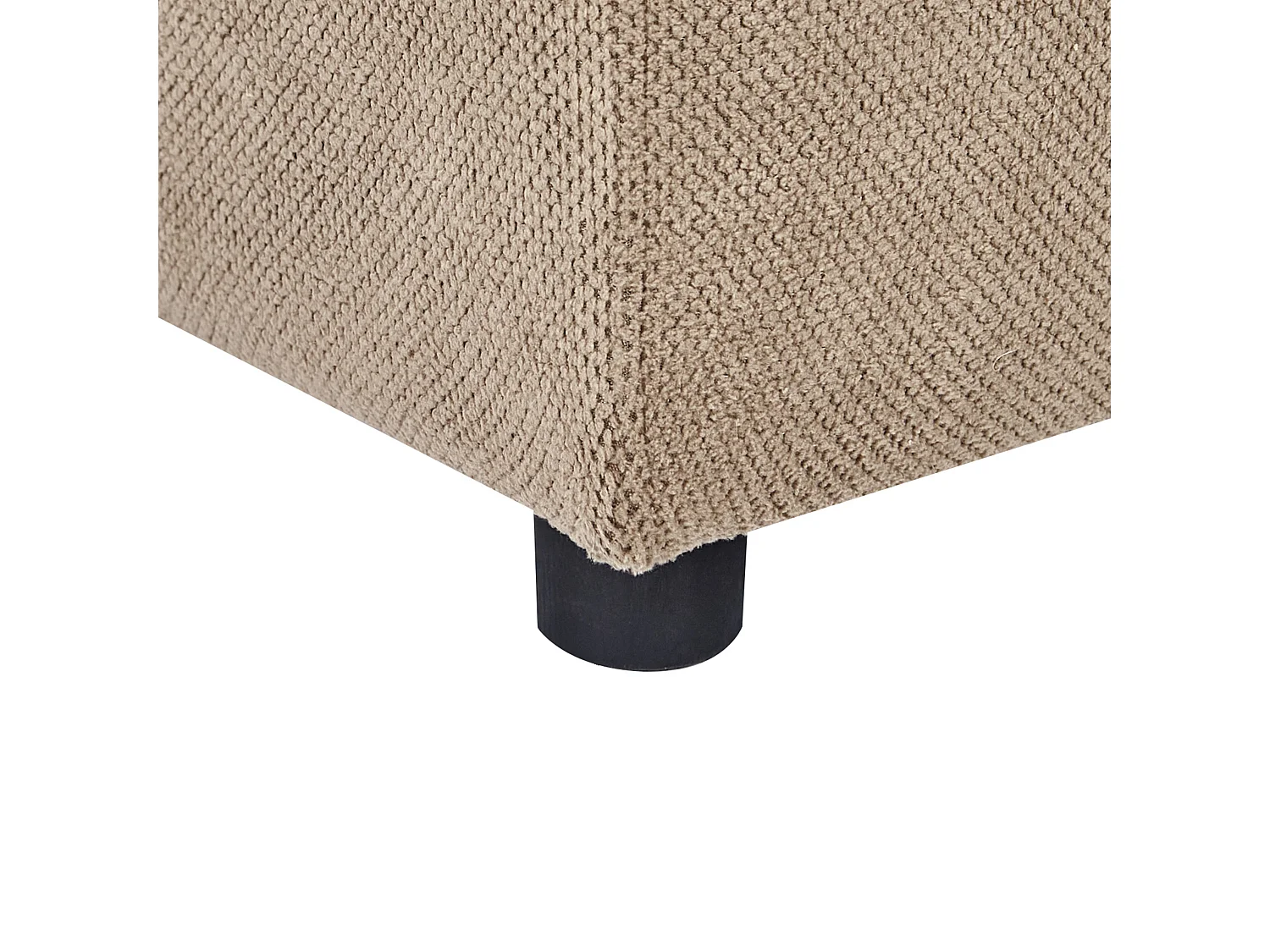 Ottoman INNVIK Tissu Marron