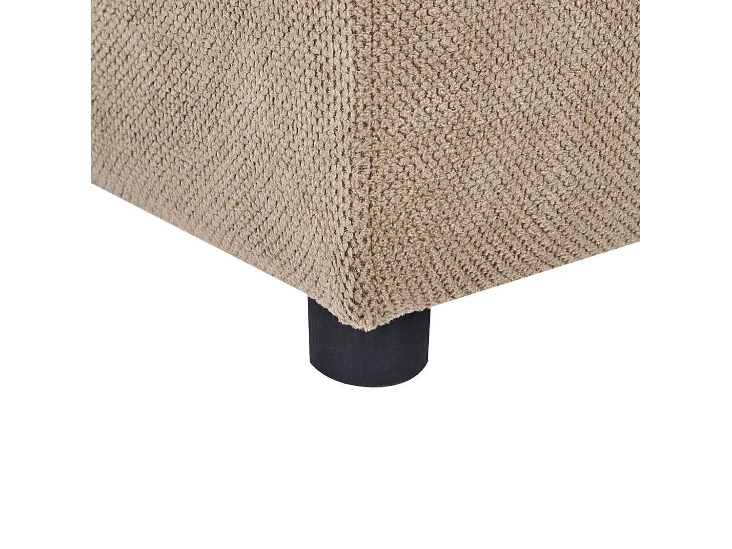 Ottoman INNVIK Tissu Marron