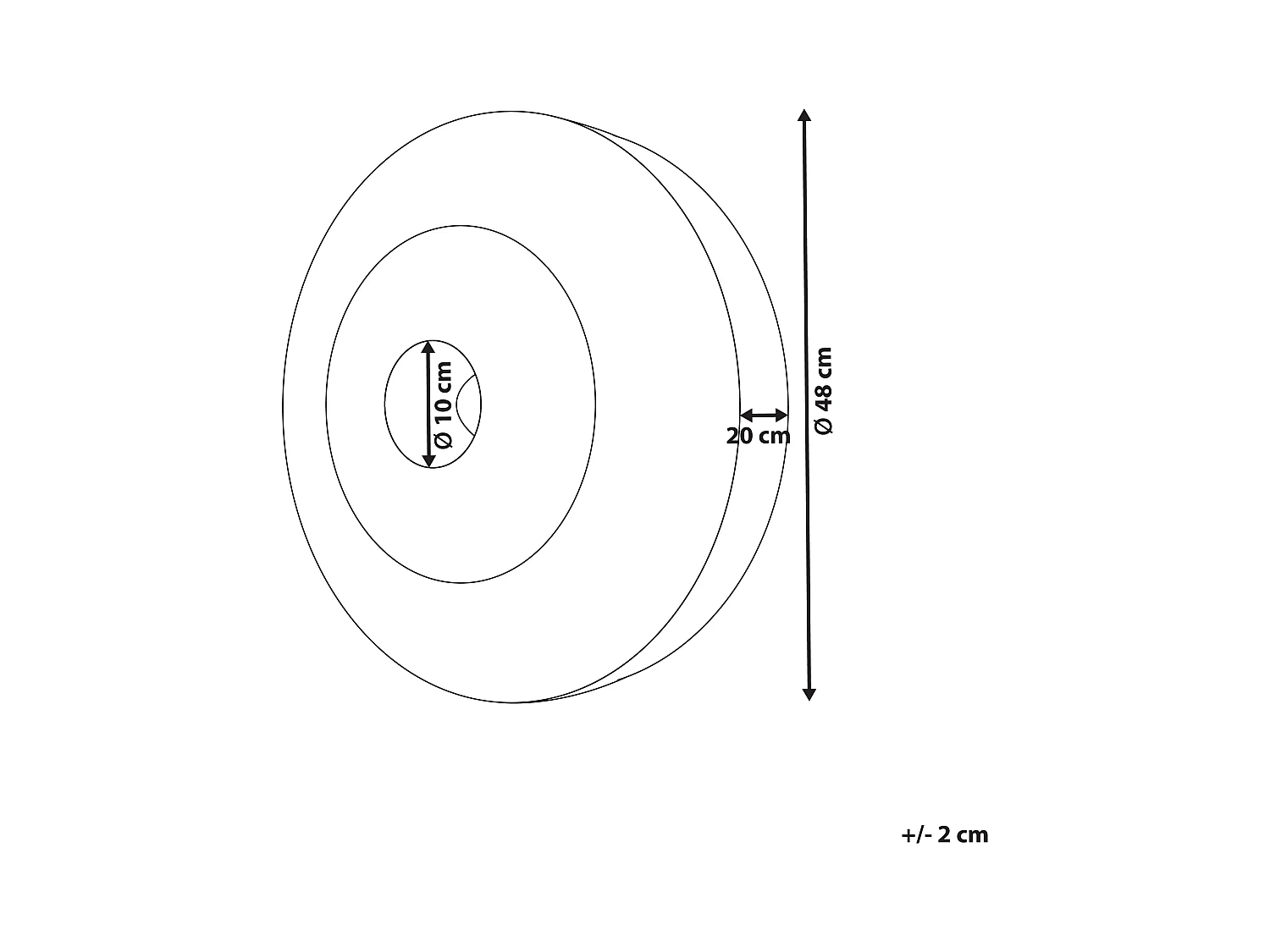 Wandlampe aus Stroh natürlich rund Boho Stil modern Lumut