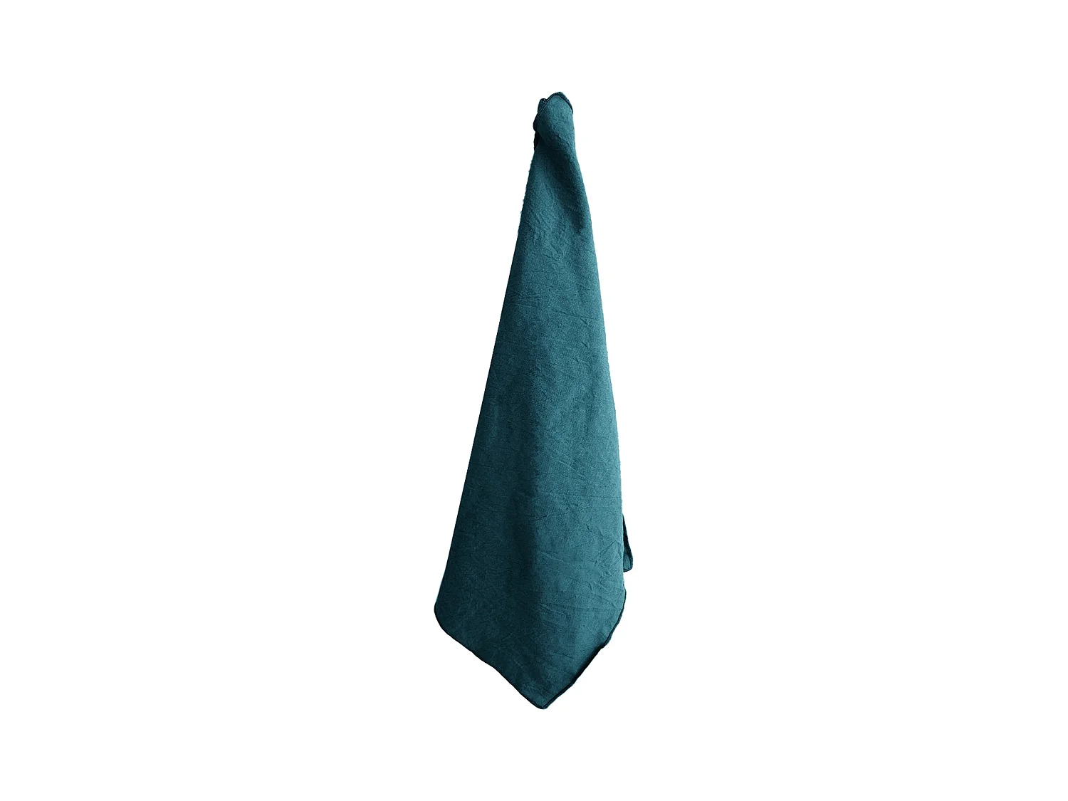 Lot de 3 torchons de cuisine coton 50x70 cm HONO bleu canard