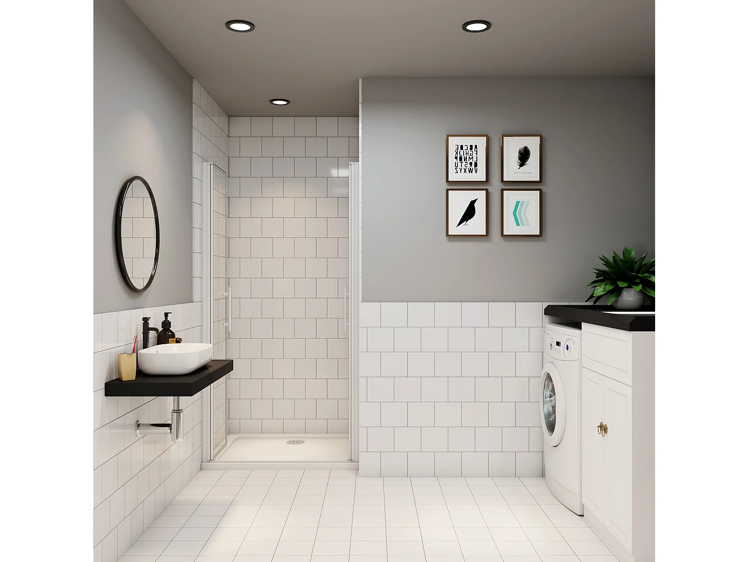 AICA Porte de Douche Battante 110x180cm, en Verre Trempé Anticalcaire 5mm, porte de douche pivotante à 180° avec Profilé Blanc, Installation en Niche