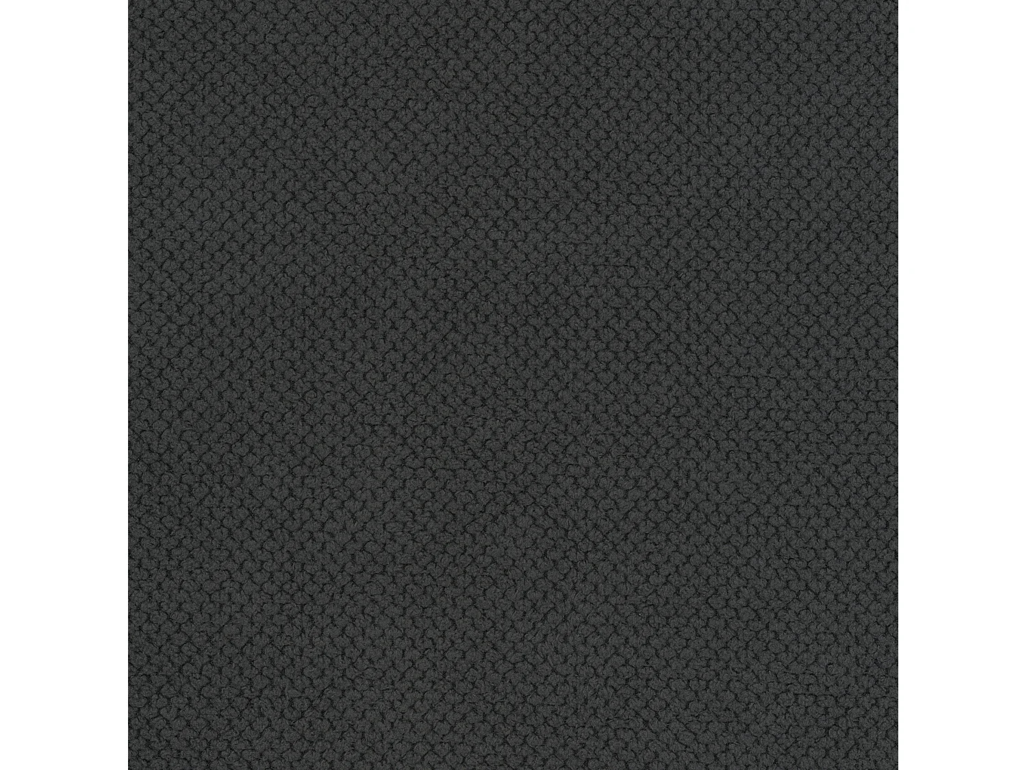 Sofa MOLLY – Halfrond vrijstaand design, 2 afneembare rugkussens, Curio-stof, afm. 234x101x88 cm, kleur: Grijs