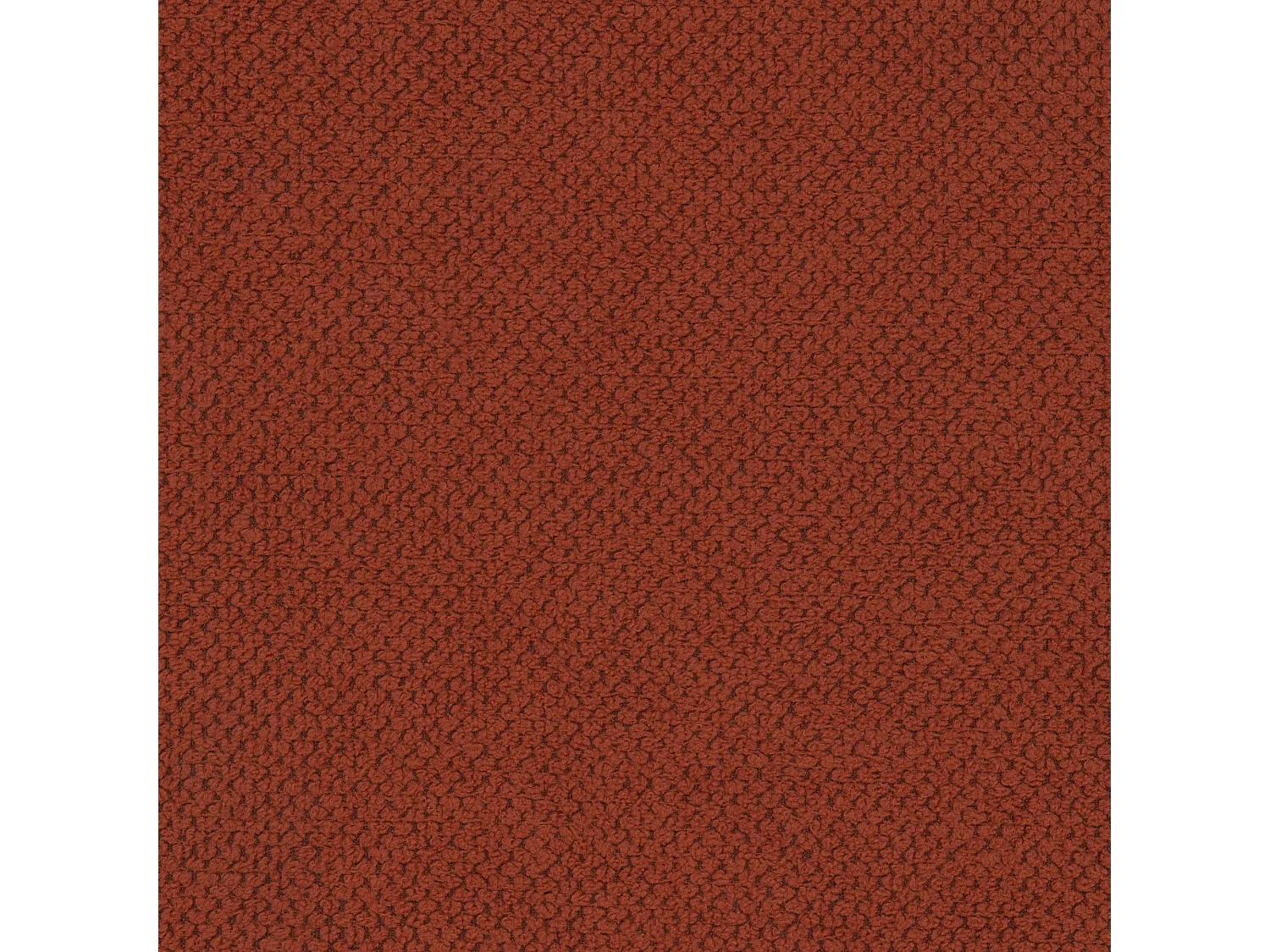 Sofa MOLLY – Halfrond vrijstaand design, 2 afneembare rugkussens, Curio-stof, afm. 234x101x88 cm, kleur: Bruin