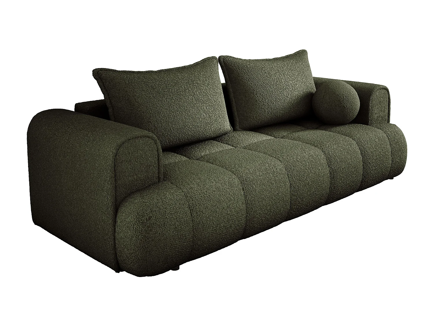 Canapé COCO Canapé-lit Avec Fonction Lit, Tissu Anthology, 2 places, Autonome, Dimension: 250x105x90cm Couleur: Grün