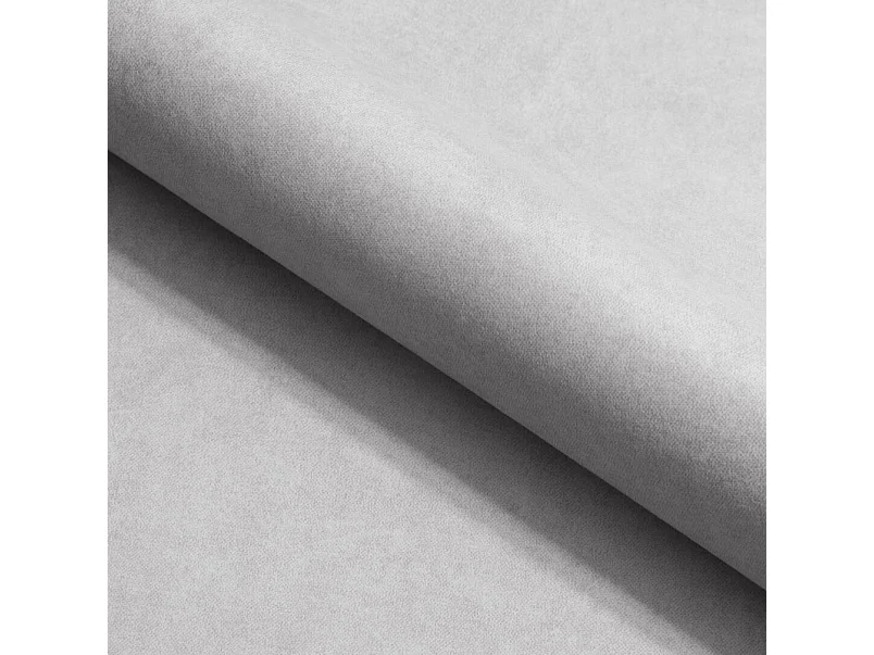 Canapé-lit moderne BABU avec coffre, fonction sommeil, DL-Automat, 2 coussins dossier, 2 coussins déco, 240x90x90 cm Argent