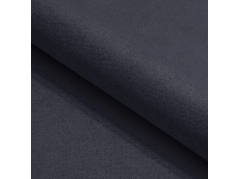 Sofa BABU nowoczesna, funkcja spania – Sofa 3-osobowa z pojemnikiem na pościel, DL-Automatic, 2 poduszki, 240x90x90 cm Niebieska