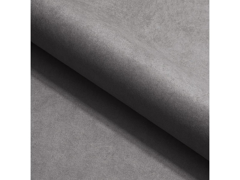 Narożnik BABU z funkcją spania – nowoczesna sofa do salonu, materiał CLOUD, 300x105x60 cm, prawa strona, Szary