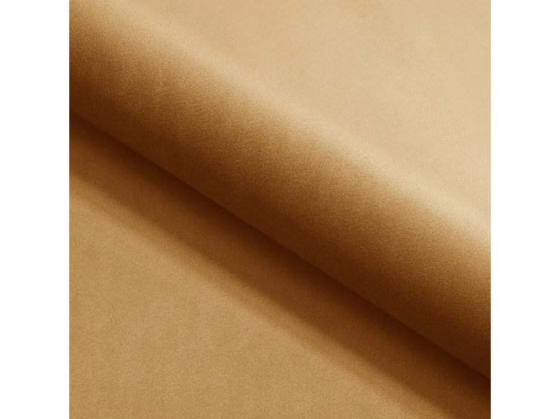 Narożnik GLOSS z funkcją spania, otomana, złote nogi, welur, styl GLOSSour, poduszki, 258x167x91cm, prawa strona fioletowy