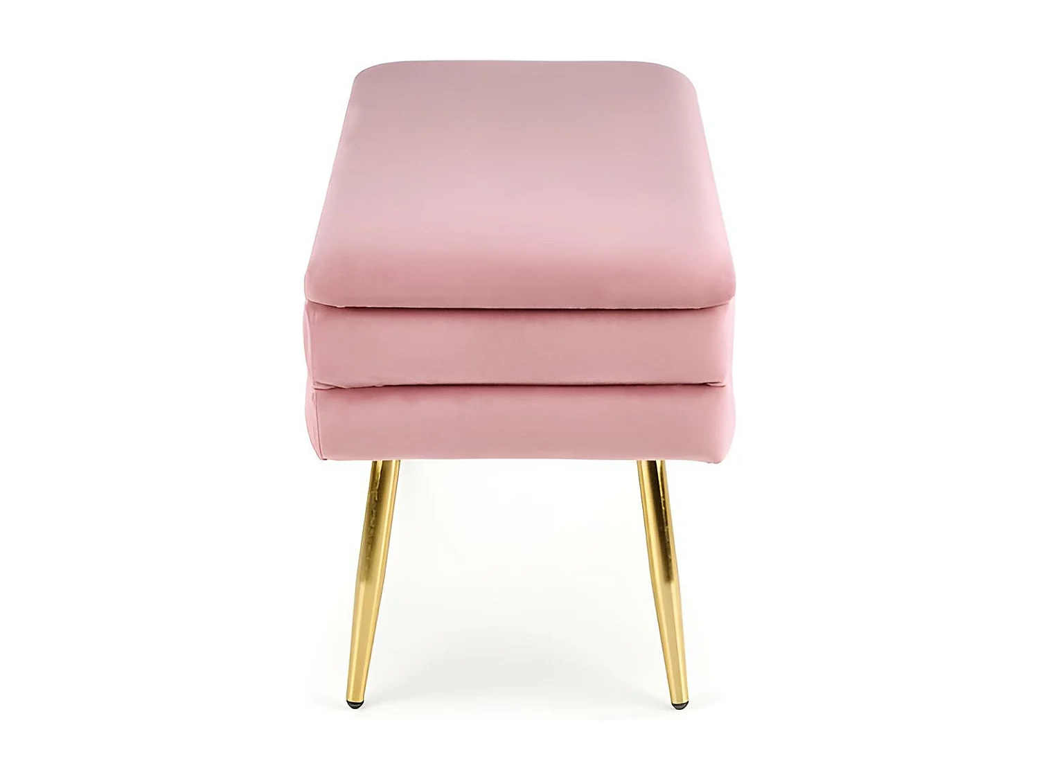 Sitzbank Velva/Samtstoffbezug/Pink