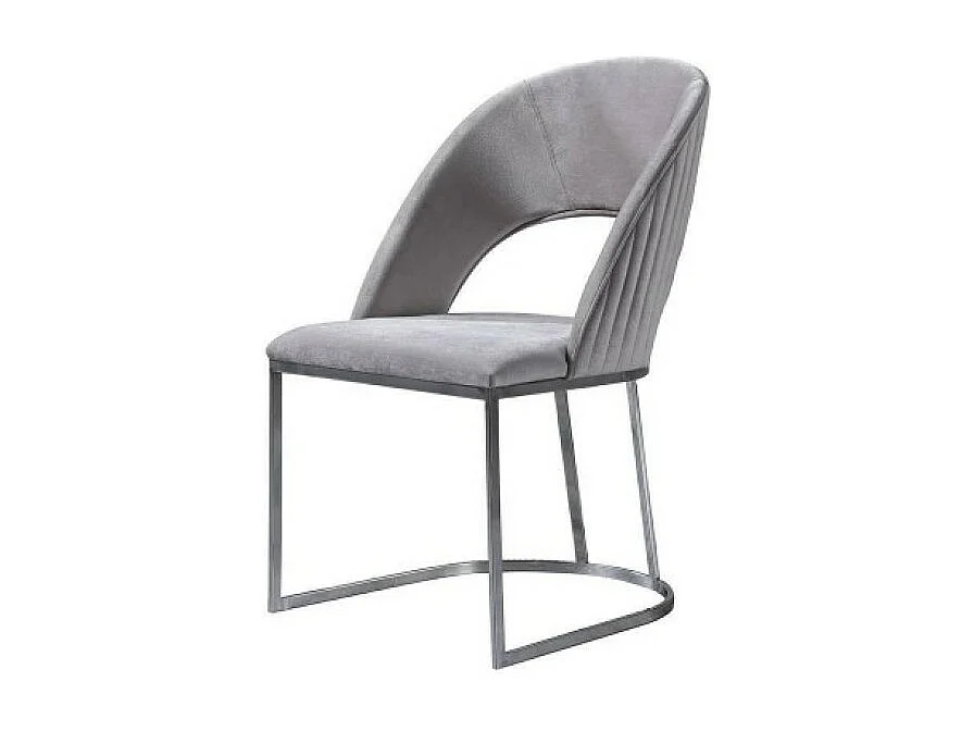 Sedia Grand/Tessuto/Grigio